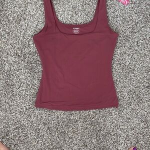 Women's Burgundy Tank Top